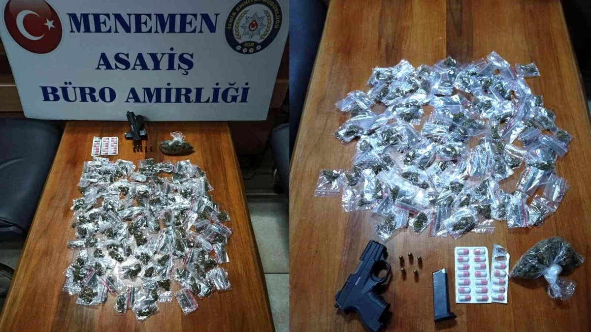 İzmir\'de oto yıkamacıya uyuşturucu operasyonu: 2 gözaltı