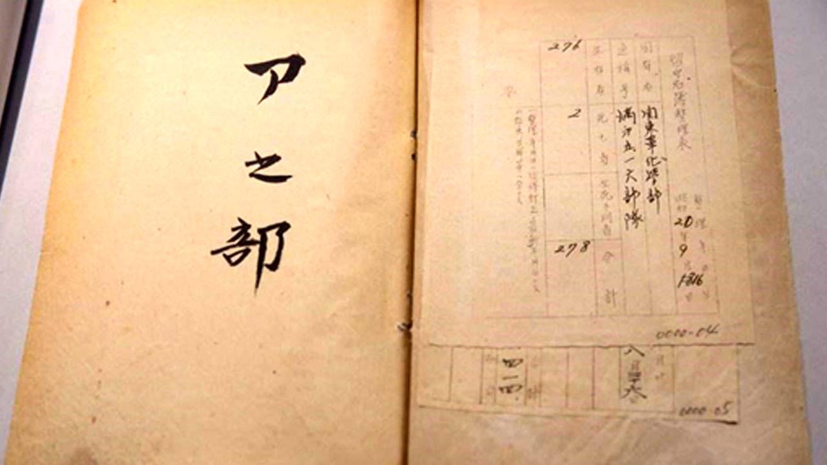 Japon Kimyasal Savaş Biriminin Listesi Çin\'de Sergilenmeye Başladı