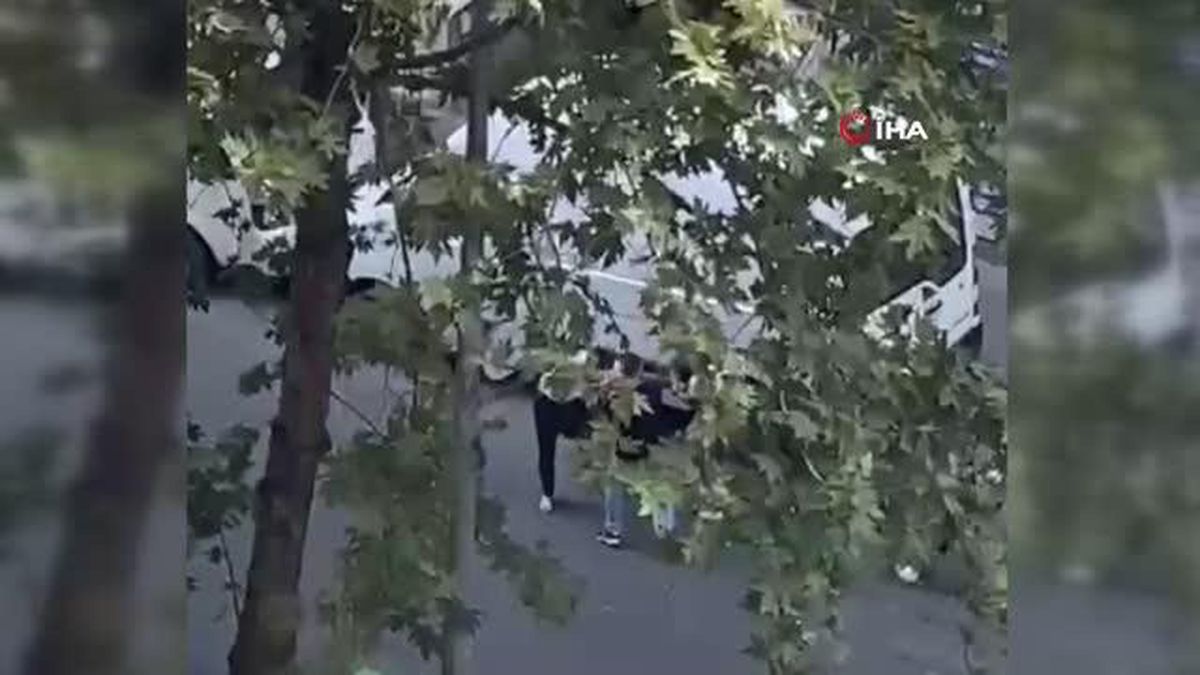 Kağıthane\'de yaşanan silahlı kavganın yeni görüntüleri ortaya çıktı