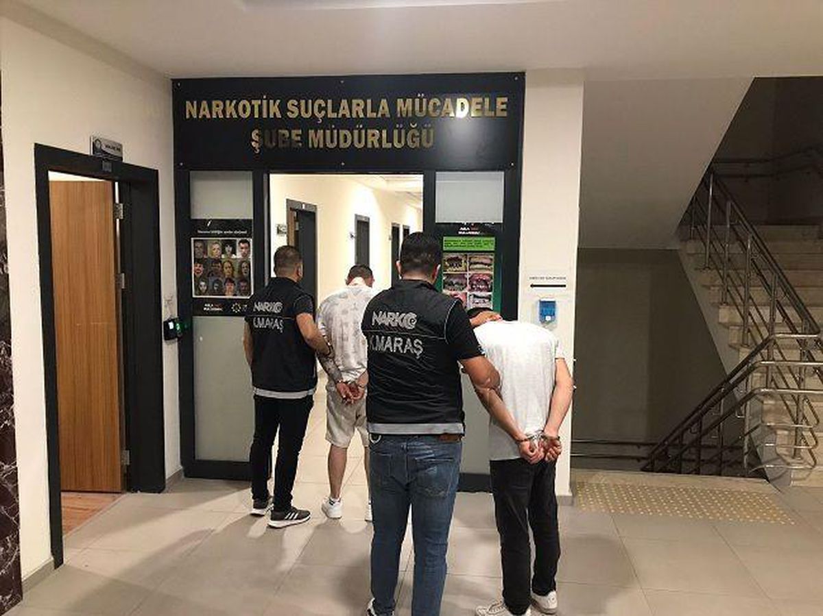 Kahramanmaraş\'ta uyuşturucu operasyonunda yakalanan 6 zanlı tutuklandı