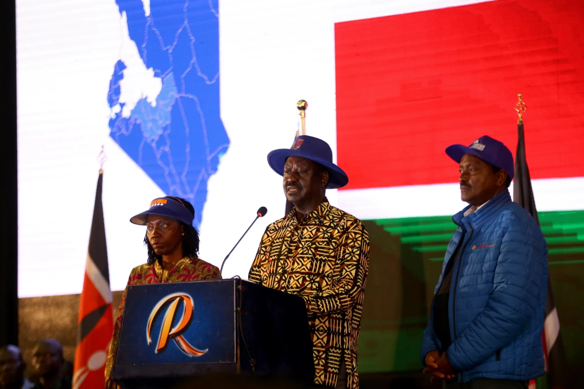 Kenyalı muhalif lider, seçim sonuçlarını "geçersiz" saydıklarını belirtti