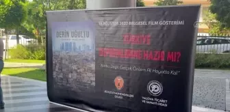 Marmara Depremi'nin 23'üncü yılında Yalova'da 'Derin Uğultu' belgeseli gösterildi