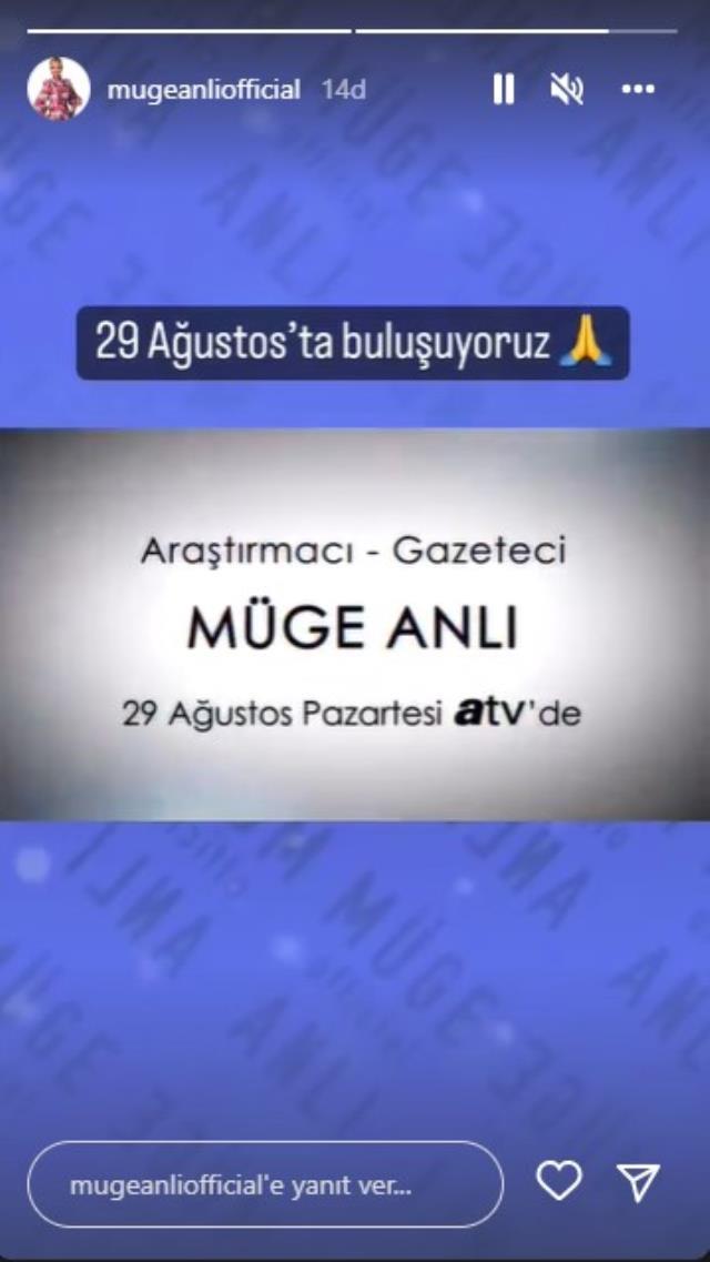 Müge Anlı ne zaman başlıyor? Müge Anlı yeni yayın tarihi belli mi? Müge Anlı hangi tarihte başlıyor? Müge Anlı ne zaman başlıyor? Müge Anlı yeni yayın tarihi belli mi? Müge Anlı hangi tarihte başlıyor?