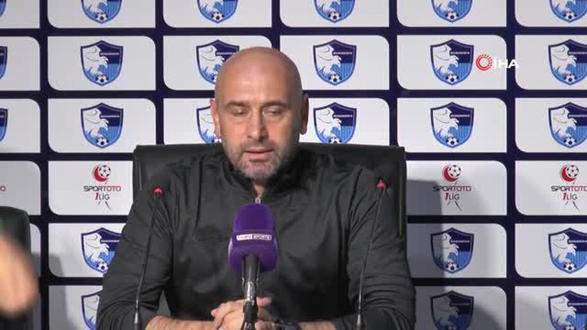 Büyükşehir Belediye Erzurumspor-Pendikspor maçının ardından