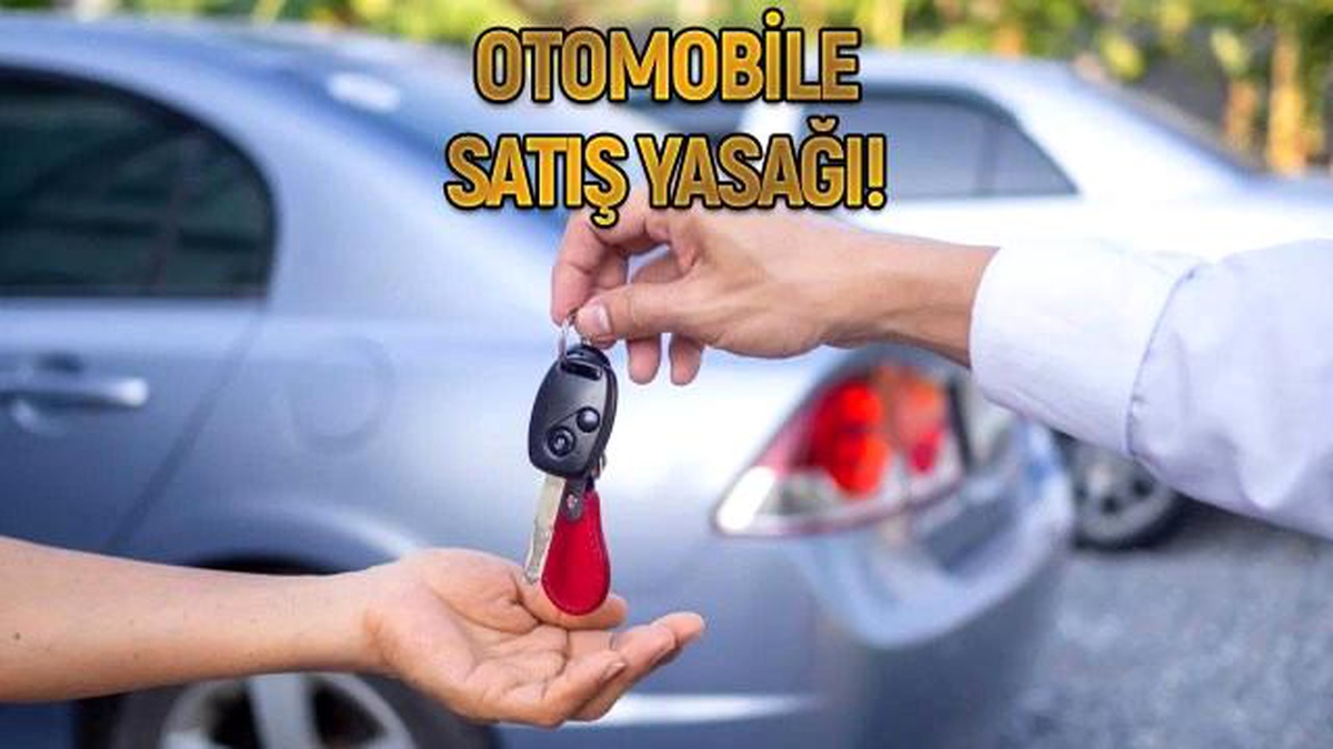 Resmi Gazete\'de yayınlandı! İkinci el otomobil satışı yasaklandı