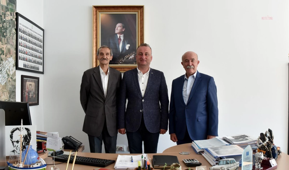 Sinop yerel haberi: Sinop Belediye Başkanı Ayhan\'dan Tepebaşı Belediyesi\'ne Ziyaret