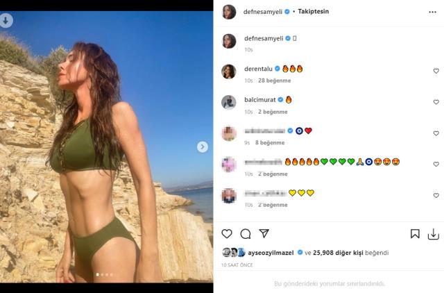 50 yaşındaki Defne Samyeli, bikinili pozlarıyla kendine hayran bıraktı 50 yaşındaki Defne Samyeli, bikinili pozlarıyla kendine hayran bıraktı