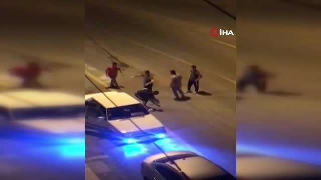 Başkentte bıçak ve silah kullanılan kavga korku dolu anlara neden oldu Başkentte bıçak ve silah kullanılan kavga korku dolu anlara neden oldu