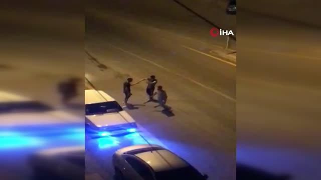 Başkentte bıçak ve silah kullanılan kavga korku dolu anlara neden oldu Başkentte bıçak ve silah kullanılan kavga korku dolu anlara neden oldu
