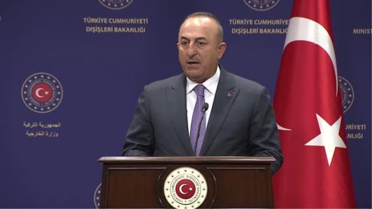 Dışişleri Bakanı Çavuşoğlu, Kırgız mevkidaşı Kulubayev\'le ortak basın toplantısında konuştu Açıklaması
