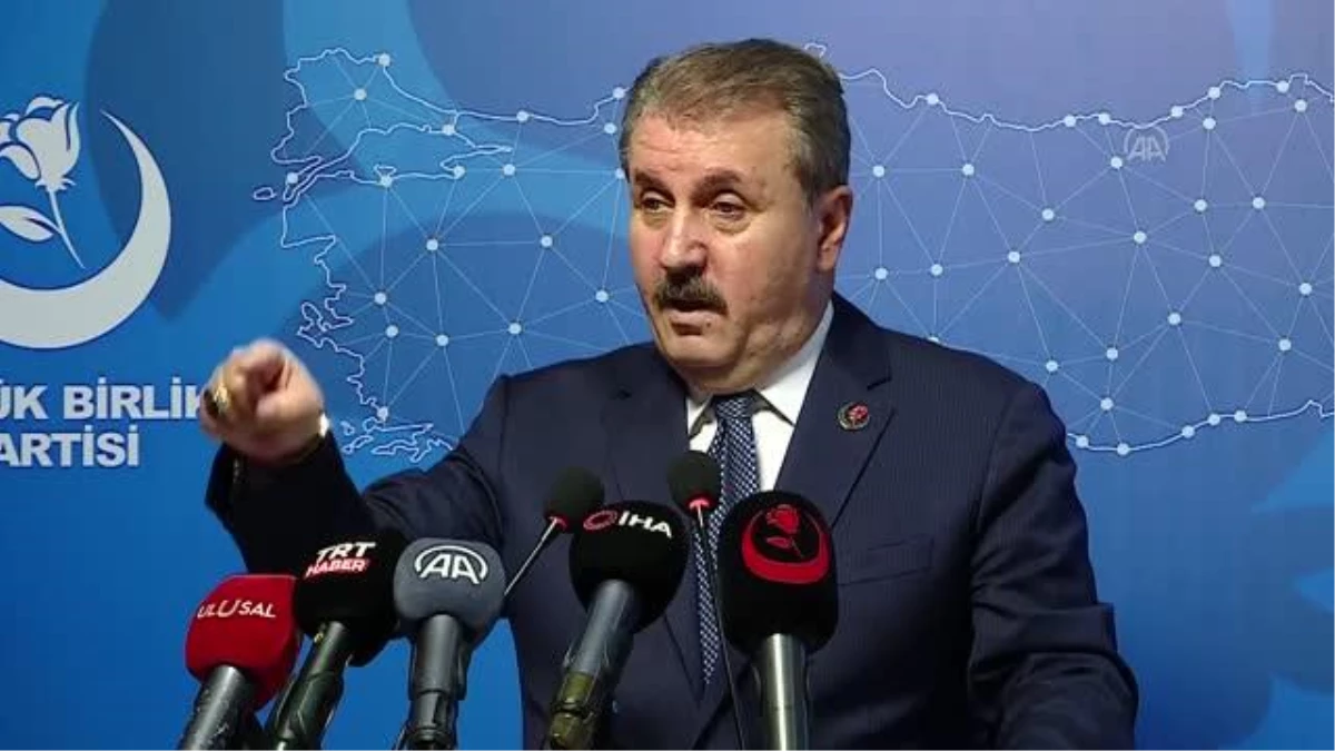 BBP Genel Başkanı Destici\'den, Türkiye\'nin Suriye konusunda attığı adımlara destek Açıklaması