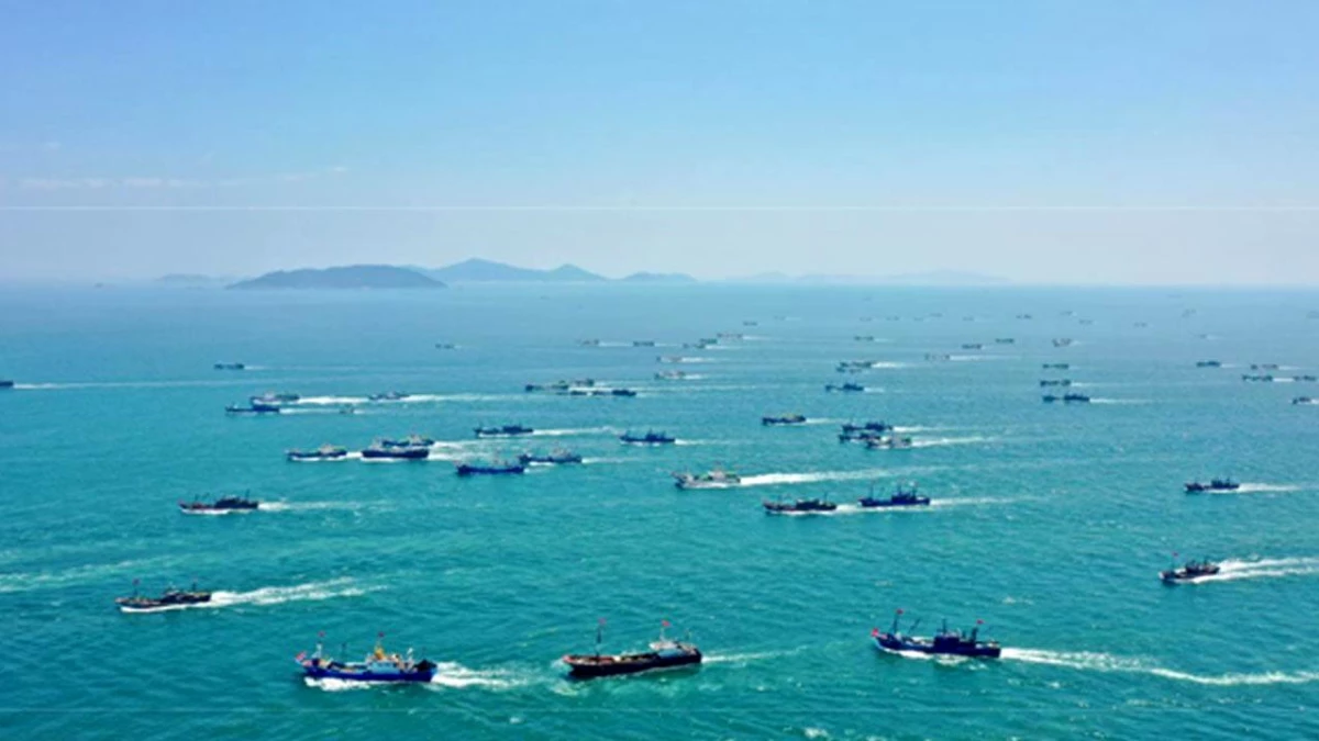 Fujian\'da Mevsimlik Balık Avı Yasağı Sona Erdi
