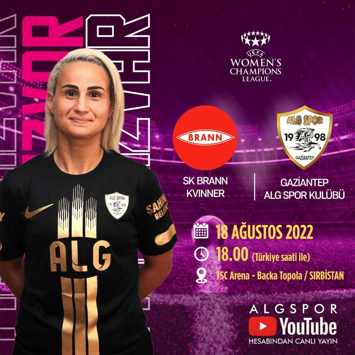 Gaziantep ALG Spor, Avrupa\'da sahaya çıkıyor