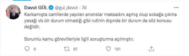 Gaziantep'te camilerden yapılan PKK operasyonu anonsu sosyal medyayı karıştırdı! Görevlilere soruşturma açılmış Gaziantep'te camilerden yapılan PKK operasyonu anonsu sosyal medyayı karıştırdı! Görevlilere soruşturma açılmış