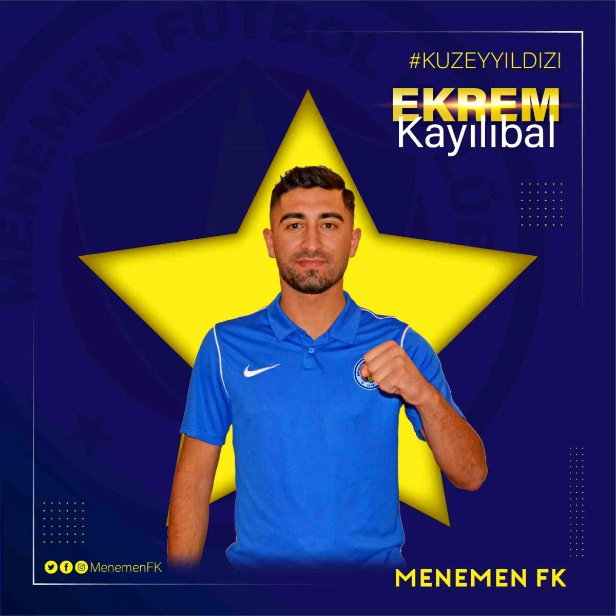 Menemen FK, Ekrem Kayılıbal\'ı transfer etti