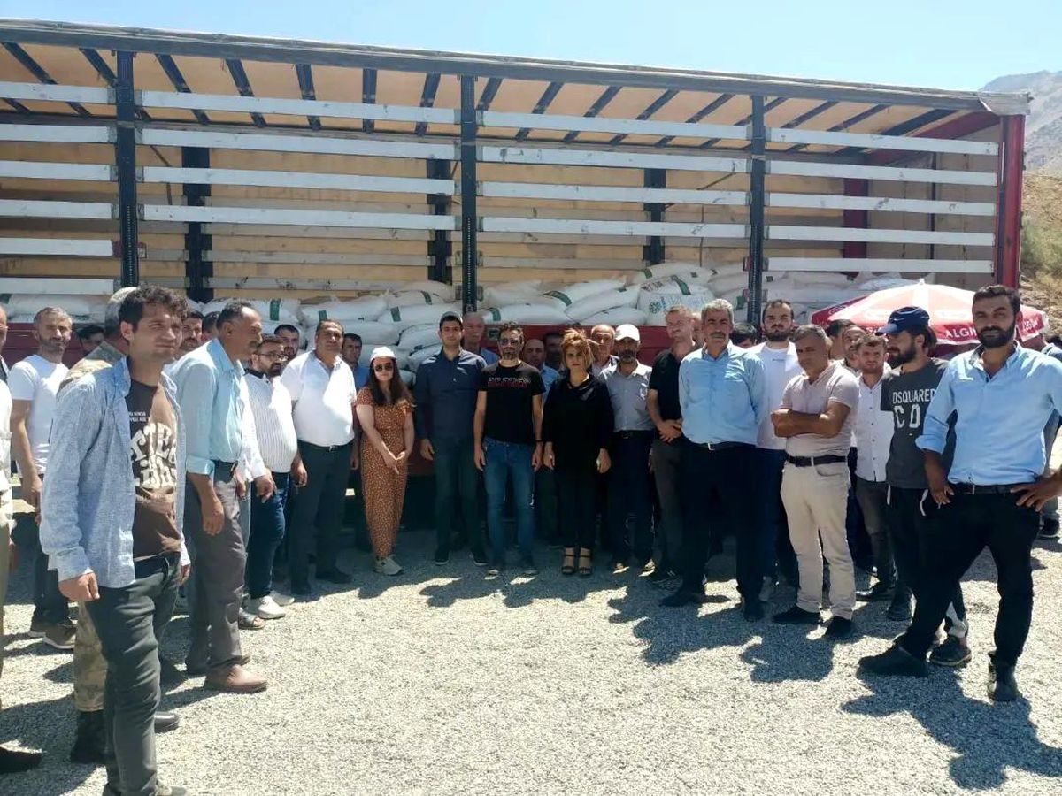 Sason\'da arıcılara 42 ton şeker desteği