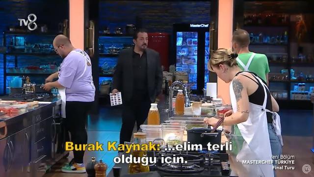 Şef Mehmet Yalçınkaya, MasterChef'te kural ihlali yapan yarışmacıya tepki gösterdi: Allah'ım bana yardım et