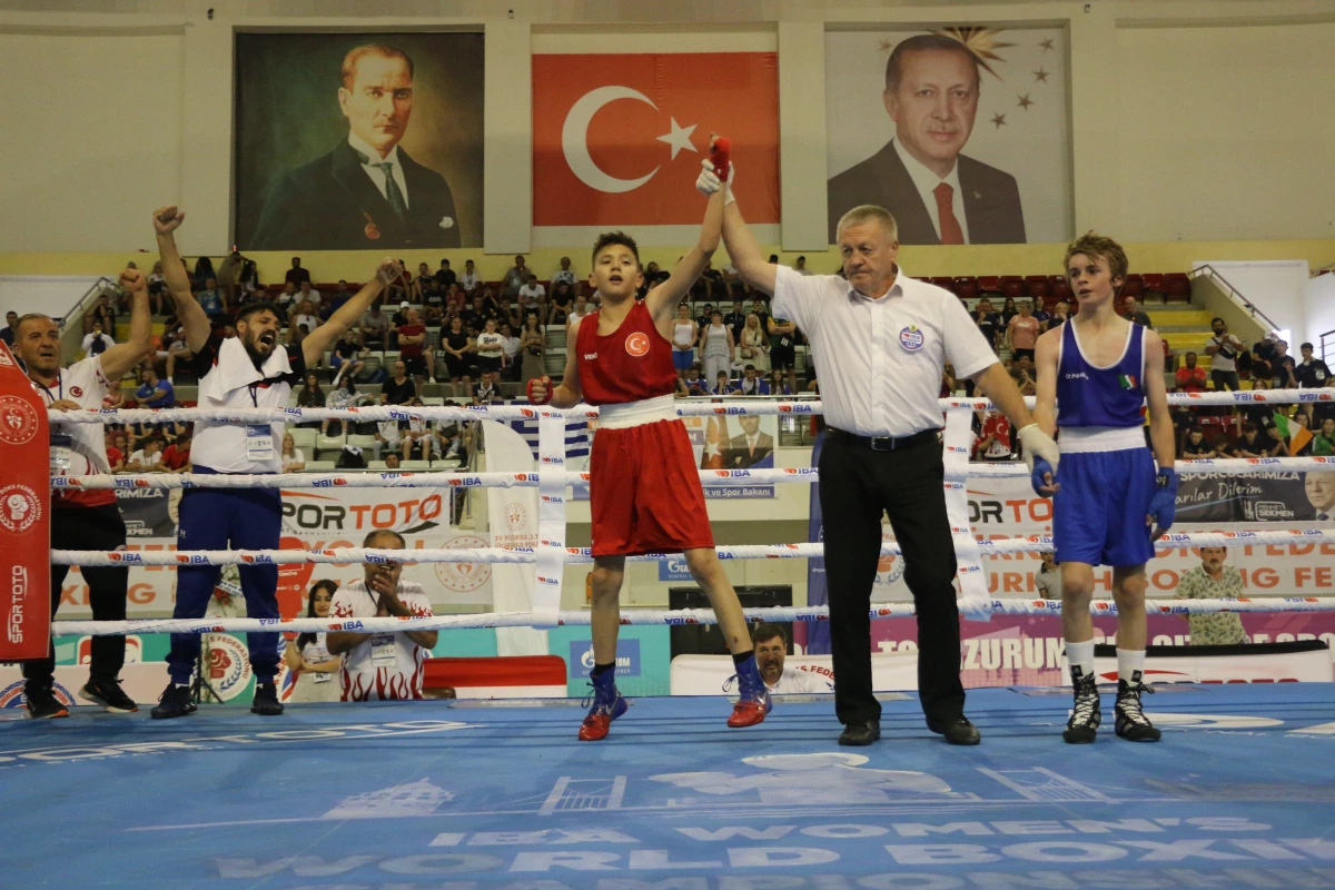 Üst Minikler Avrupa Boks Şampiyonası, Erzurum\'da sürüyor