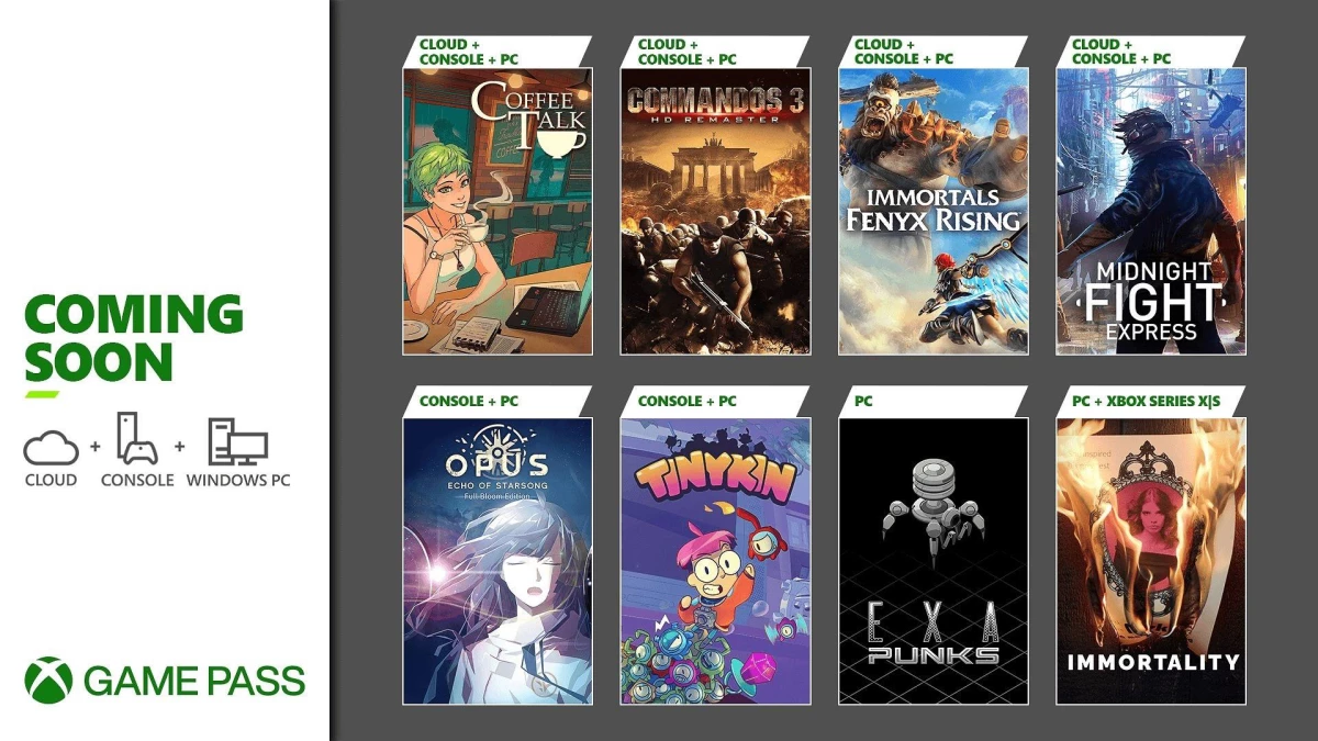 Xbox Game Pass\'e eklenecek 8 yeni oyun duyuruldu