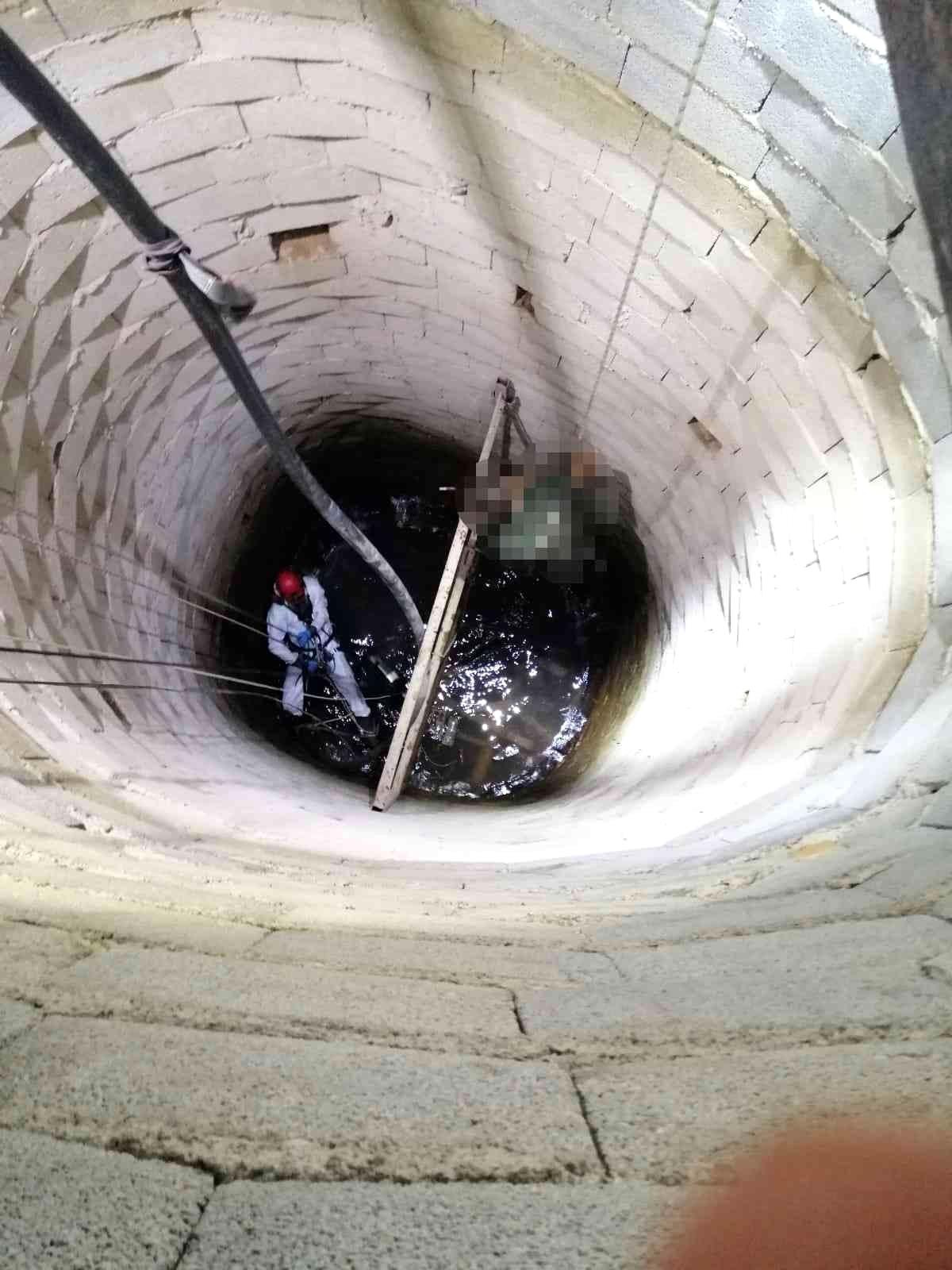 4 gündür kayıp olan şahıs kuyuda ölü bulundu