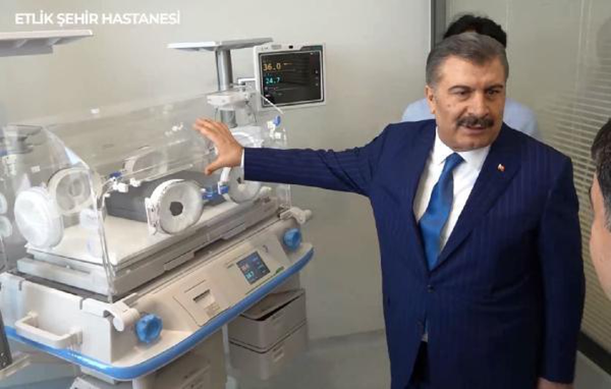 Bakan Koca\'dan Etlik Şehir Hastanesi\'ne ziyaret