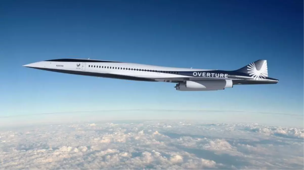 Boom Overture ile İstanbul\'dan New York\'a 4 saatte ulaşılabilir! Dünyanın en hızlı uçağı şaşkına çevirdi