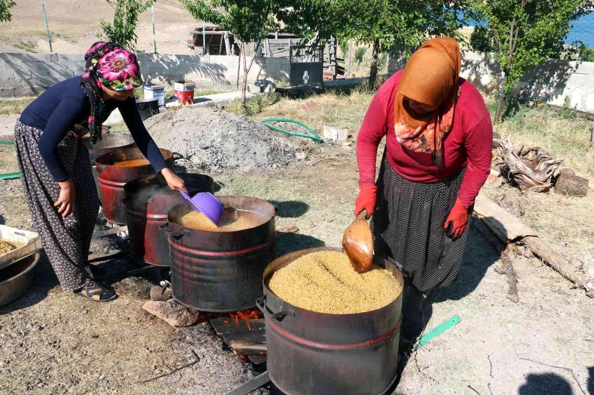 Erzincan\'da bulgur kazanları kaynamaya başladı