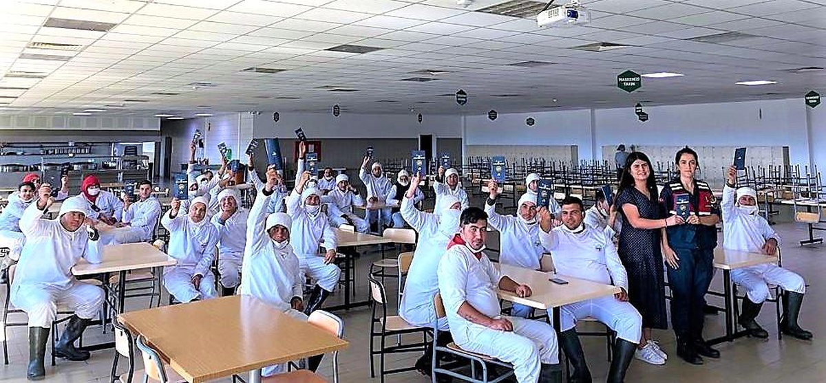 Gedik Piliç\'te \'Kadına el kalkmaz\' semineri düzenlendi