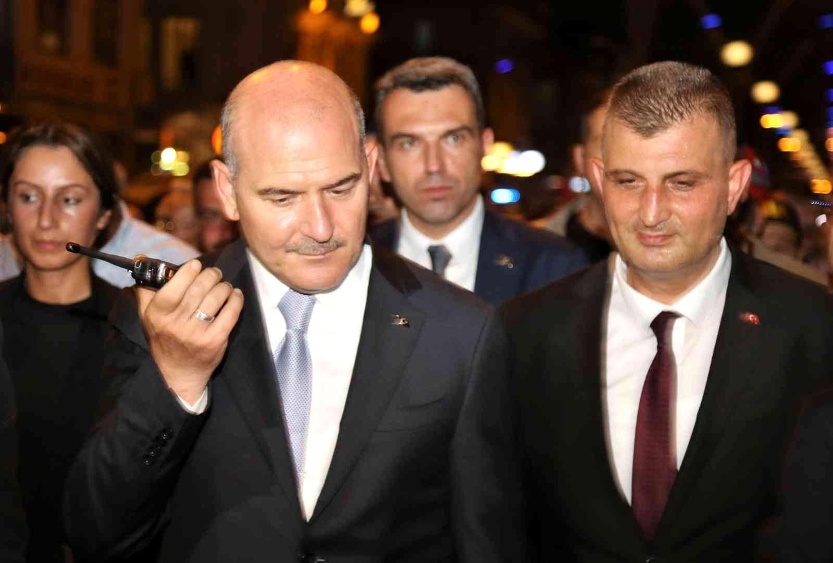 Gölcük\'teki kesintisiz iletişimin ilk anonsu Bakan Soylu\'dan