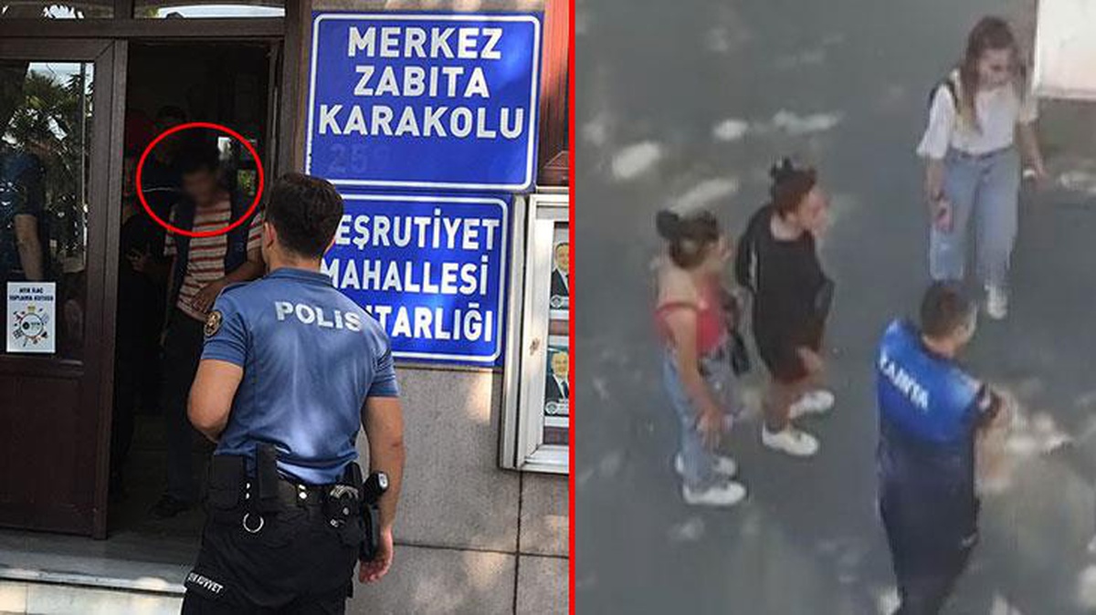 Zonguldak\'ta kendilerini çeken şahsın telefonuna bakan genç kızlar, sinirden deliye döndü!