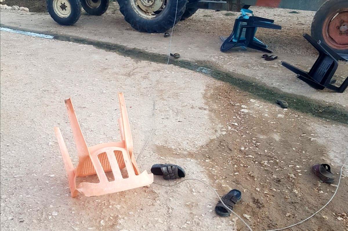 Kopan elektrik teli kadınların üzerine düştü: 2\'si ağır 5 yaralı