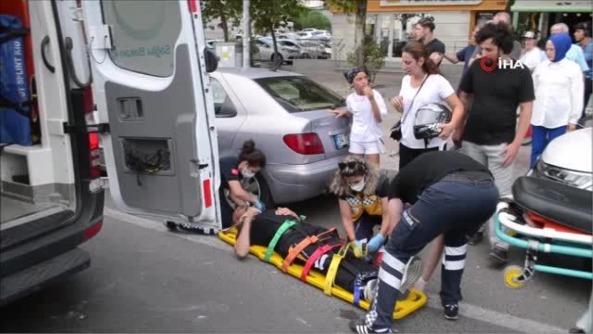 Çorlu\'da trafik kazası: 1 yaralı