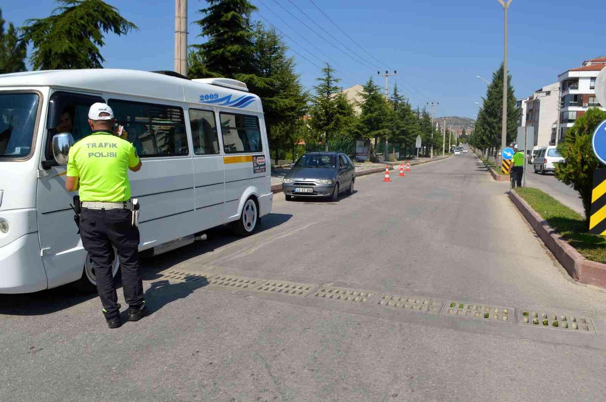 Tavşanlı\'da trafik denetimleri
