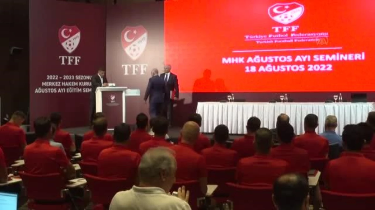 TFF Başkanı Mehmet Büyükekşi\'den hakem atamalarıyla ilgili açıklama Açıklaması