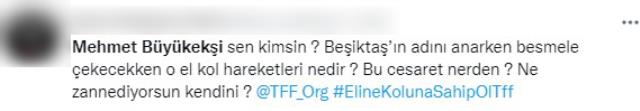 TFF Başkanı Mehmet Büyükekşi'nin basın toplantısında yaptığı hareket ortalığı ayağa kaldırdı TFF Başkanı Mehmet Büyükekşi'nin basın toplantısında yaptığı hareket ortalığı ayağa kaldırdı