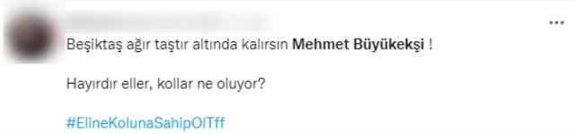 TFF Başkanı Mehmet Büyükekşi'nin basın toplantısında yaptığı hareket ortalığı ayağa kaldırdı TFF Başkanı Mehmet Büyükekşi'nin basın toplantısında yaptığı hareket ortalığı ayağa kaldırdı