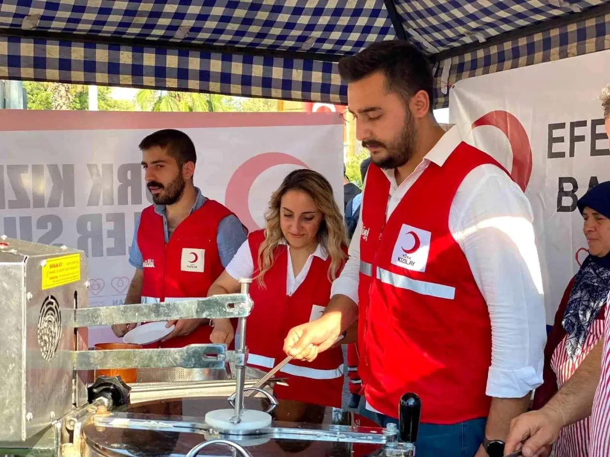 Türk Kızılay Efeler Şubesi\'nden lokma hayrı