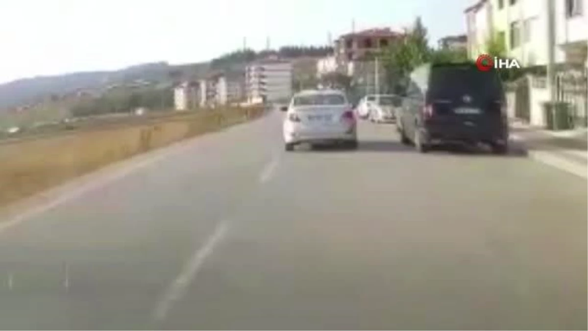 Bursa\'daki feci kaza araç kamerasında