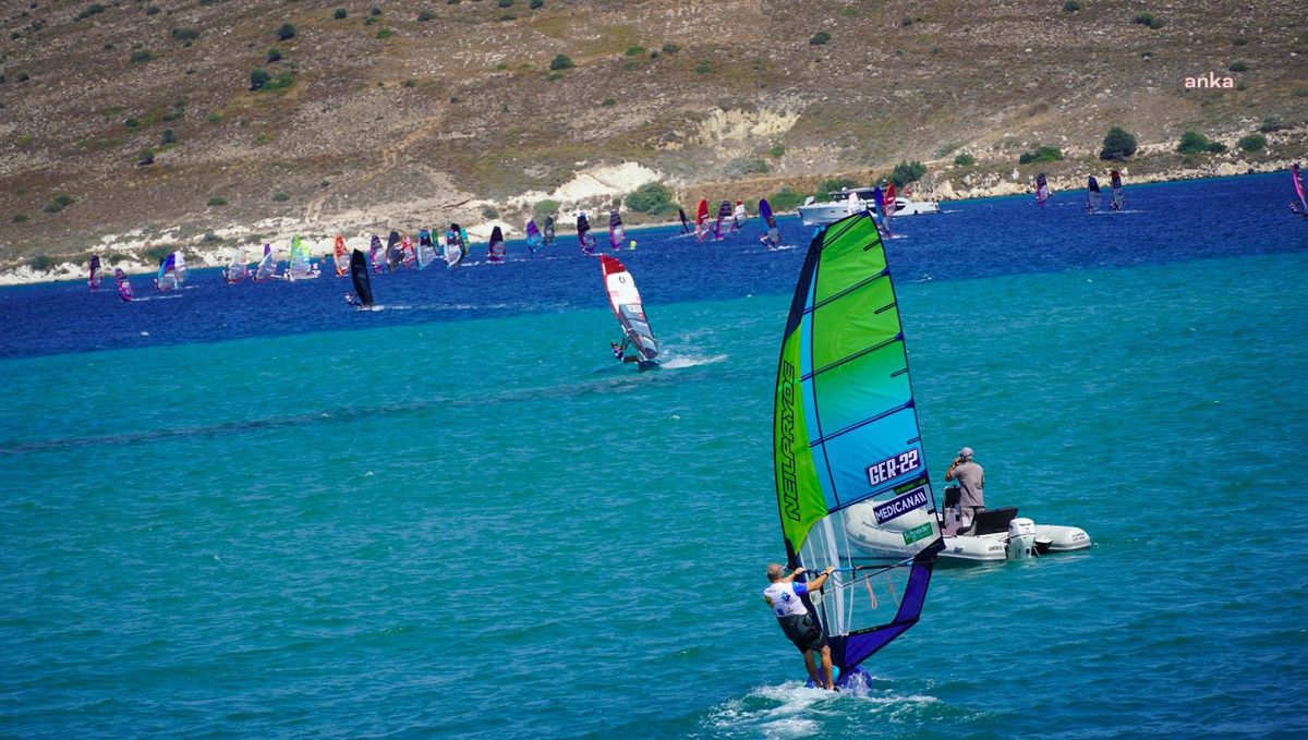 Çeşme\'de Dünya Sörf Şampiyonası