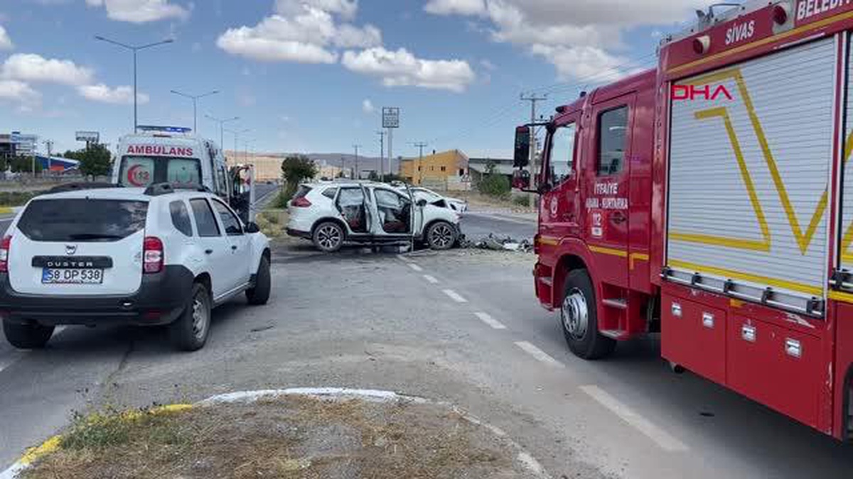 CİP, HAFRİYAT KAMYONUYLA ÇARPIŞTI 1 ÖLÜ, 3 YARALI