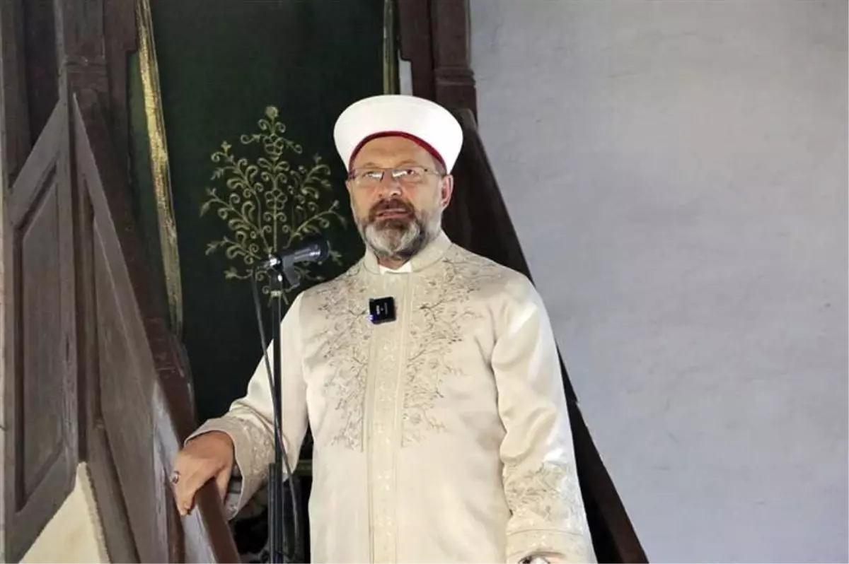 Diyanet İşleri Başkanı Erbaş: "Rabbimiz İslam\'ı en büyük nimet olarak bizlere tanıtıyor"