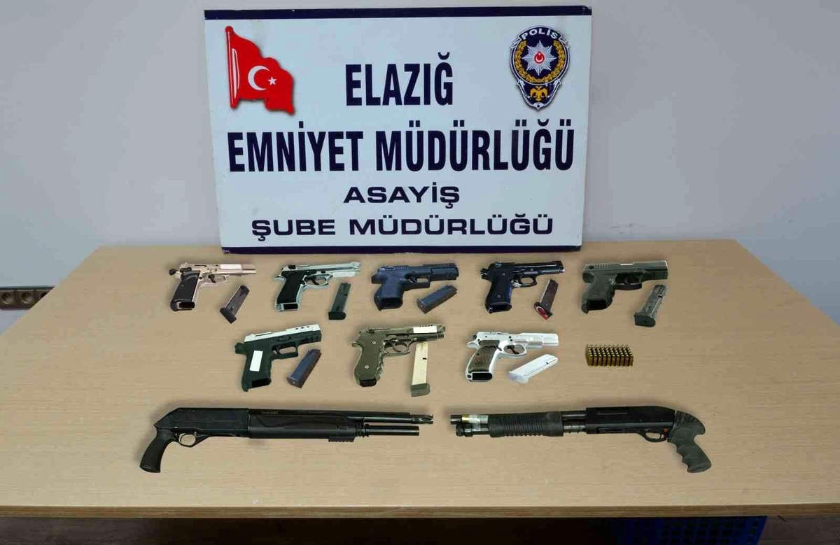 Elazığ\'da asayiş ve şok uygulamalarında 134 şüpheli yakalandı