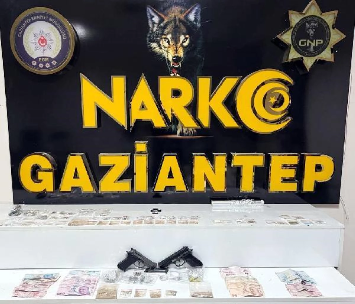 Gaziantep\'teki uyuşturucu operasyonunda 12 tutuklama