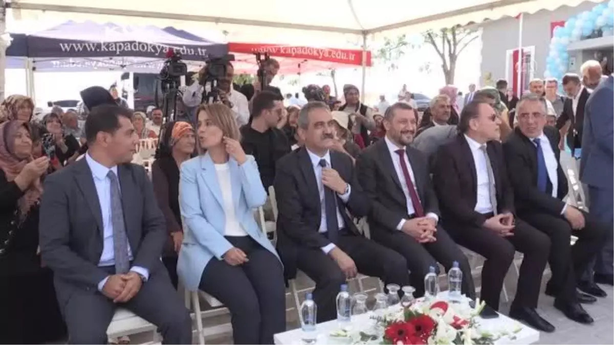 Milli Eğitim Bakanı Özer Nevşehir\'de Köy Yaşam Merkezi\'nin açılışında konuştu Açıklaması