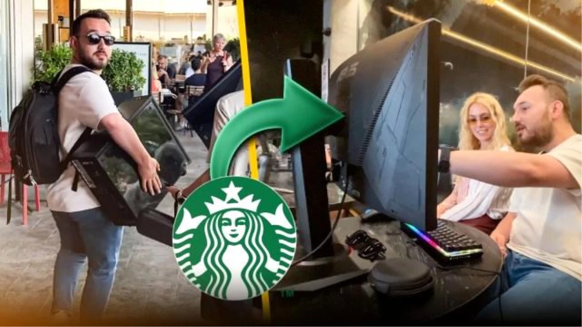 Oyuncu kasası ile Starbucks\'a gittik!