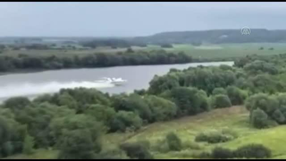 Rusya\'da orman yangınına havadan müdahale