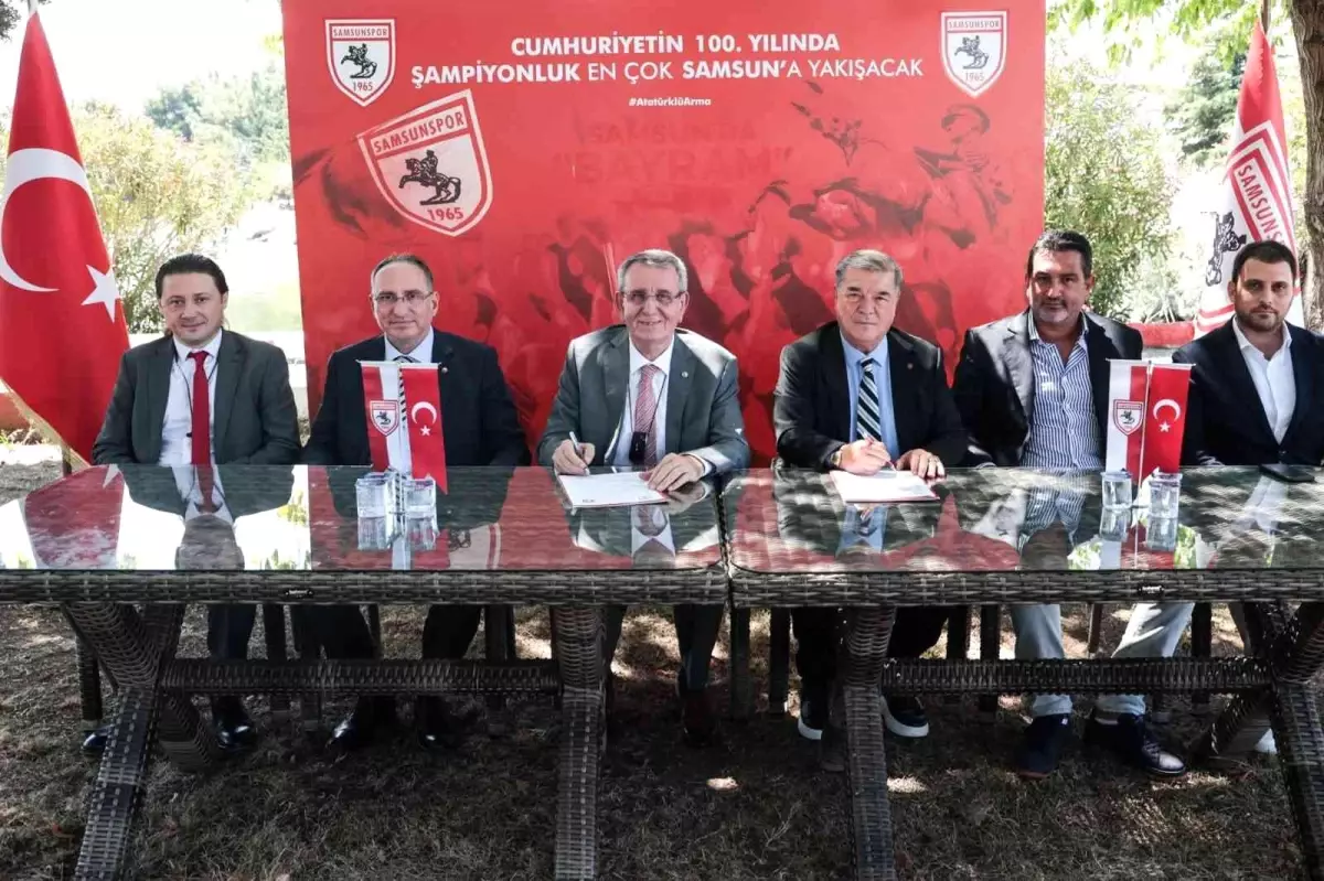 Samsunspor iş dünyası ile protokol imzaladı