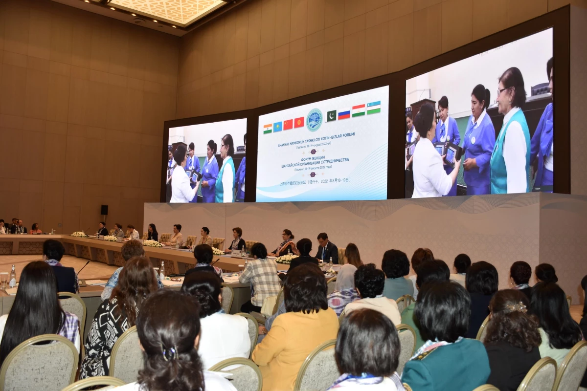 Şanghay İşbirliği Örgütü Kadınlar Forumu Özbekistan\'da yapıldı