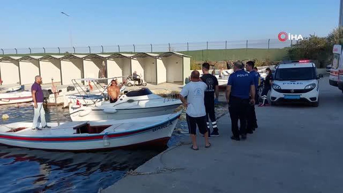 Samsun\'da tekneden denize düşen balıkçı kurtarıldı