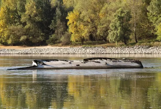 Tuha Nehri'ni kuraklık vurdu: 2. Dünya Savaşı'nda batan gemi ortaya çıktı